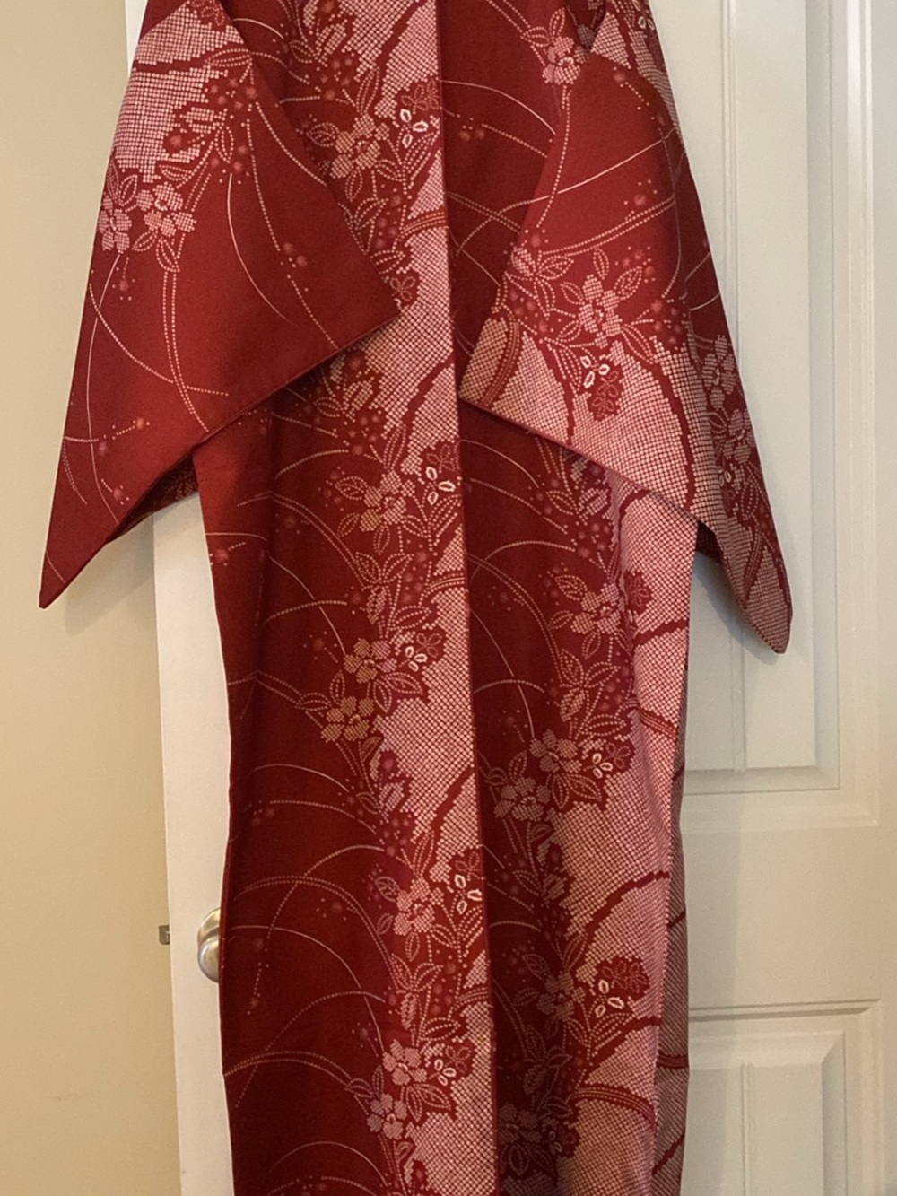 Shibori style kimono
